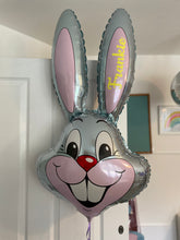 Load image into Gallery viewer, 35 Inch Bunny Head Foil Balloon