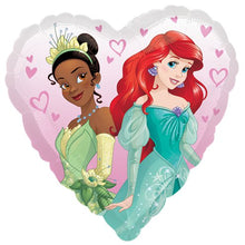 Load image into Gallery viewer, Disney Princess Heart 18&quot; Foil Helium Balloon
