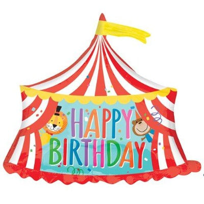 Happy Birthday Circus SuperShape 28