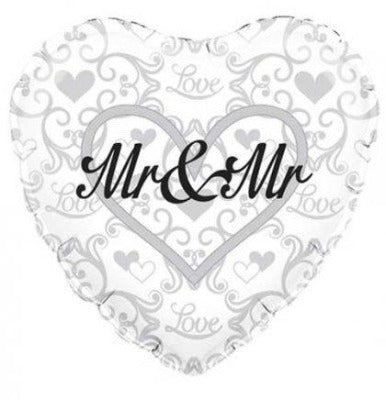 Mr & Mr Heart Shape 18