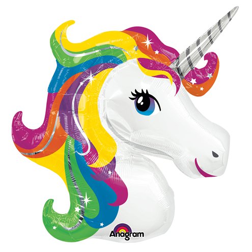 Unicorn Rainbow SuperShape 33