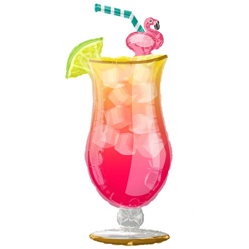 Cocktail Tropical Drink SuperShape 41