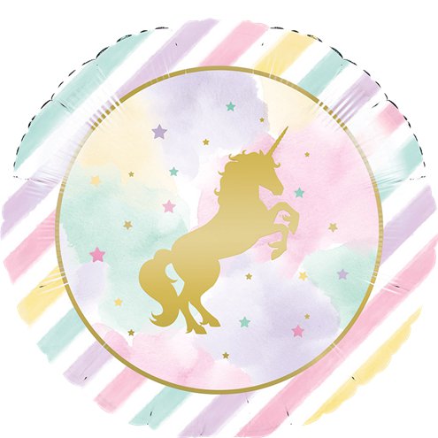 Unicorn Sparkle Foil Metallic 18