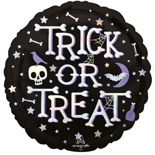18 Inch Trick Or Treat Foil Balloon