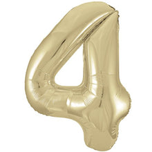 Load image into Gallery viewer, 34&quot; White Gold Numbers 0-9
