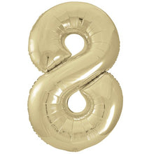 Load image into Gallery viewer, 34&quot; White Gold Numbers 0-9
